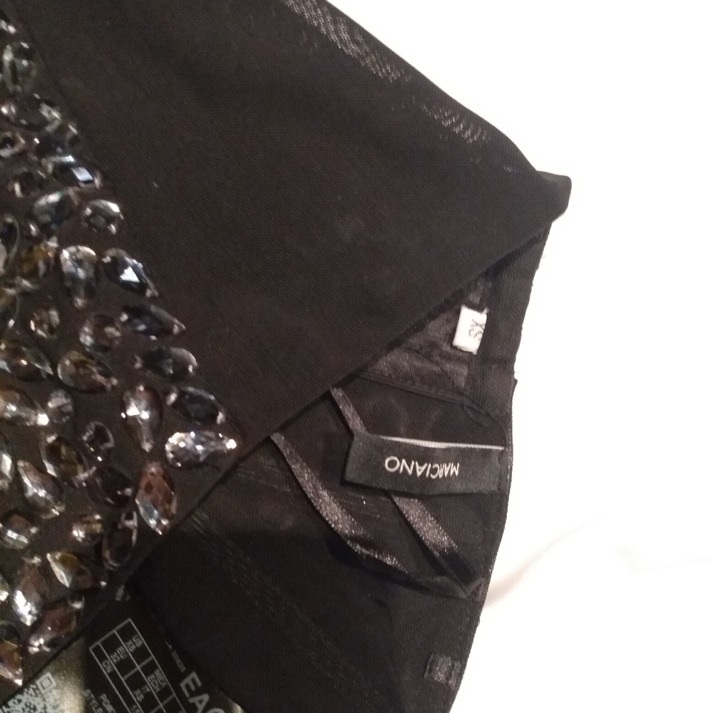Marciano crop top paillette party xs - Picture 4 of 5